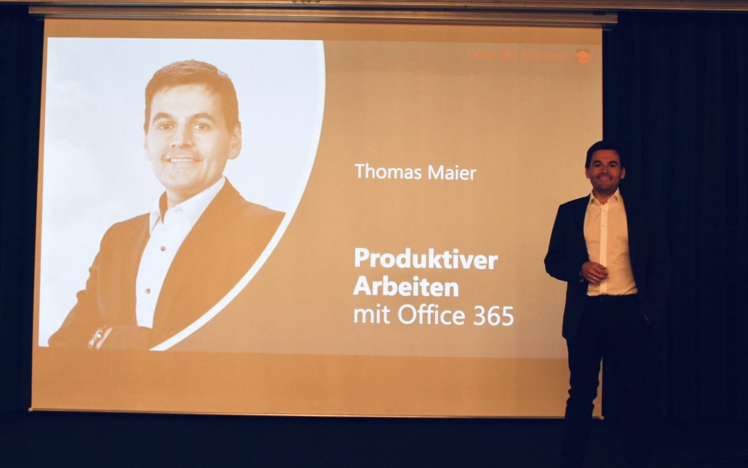 Thomas Maier spricht über Teams und Stream beim OfficeCamp 2019