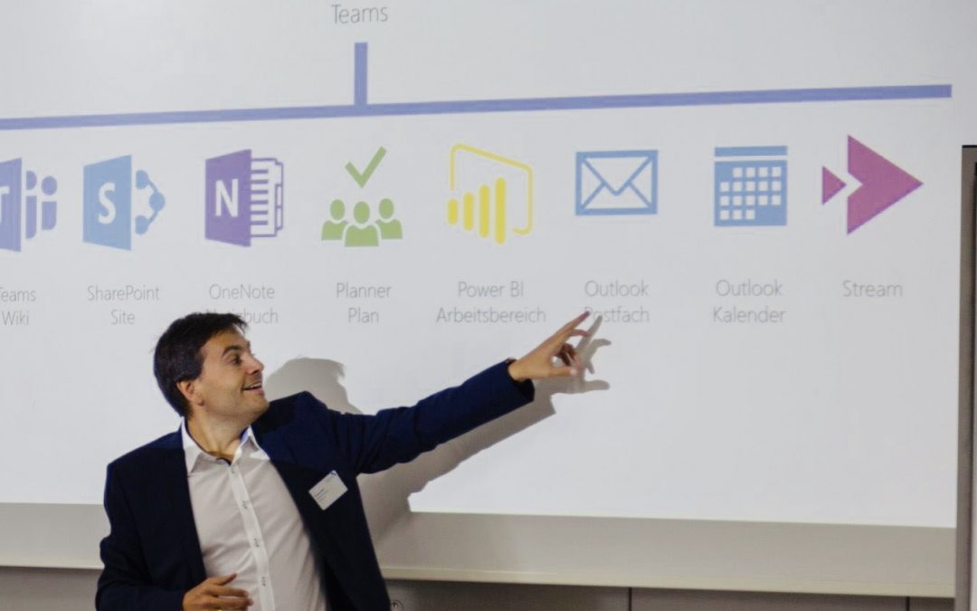 Microsoft Teams Deep Dive von Thomas Maier auf dem SharePoint Forum Stuttgart 2019