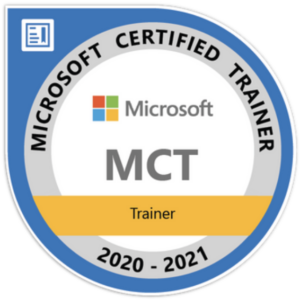 Microsoft Certified Trainer MCT Badge von Thomas Maier 2020–2021 – zertifizierter Office 365 Trainer