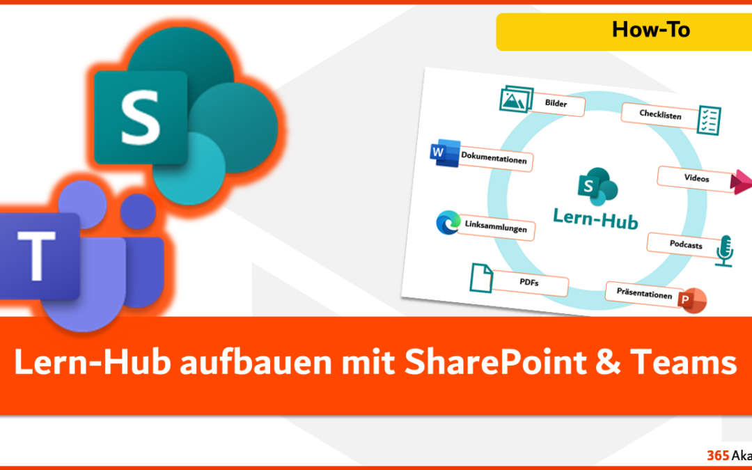 Lern-Hub aufbauen mit SharePoint & Teams