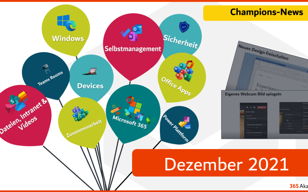 📣 Microsoft 365 – Neuigkeiten im Dezember