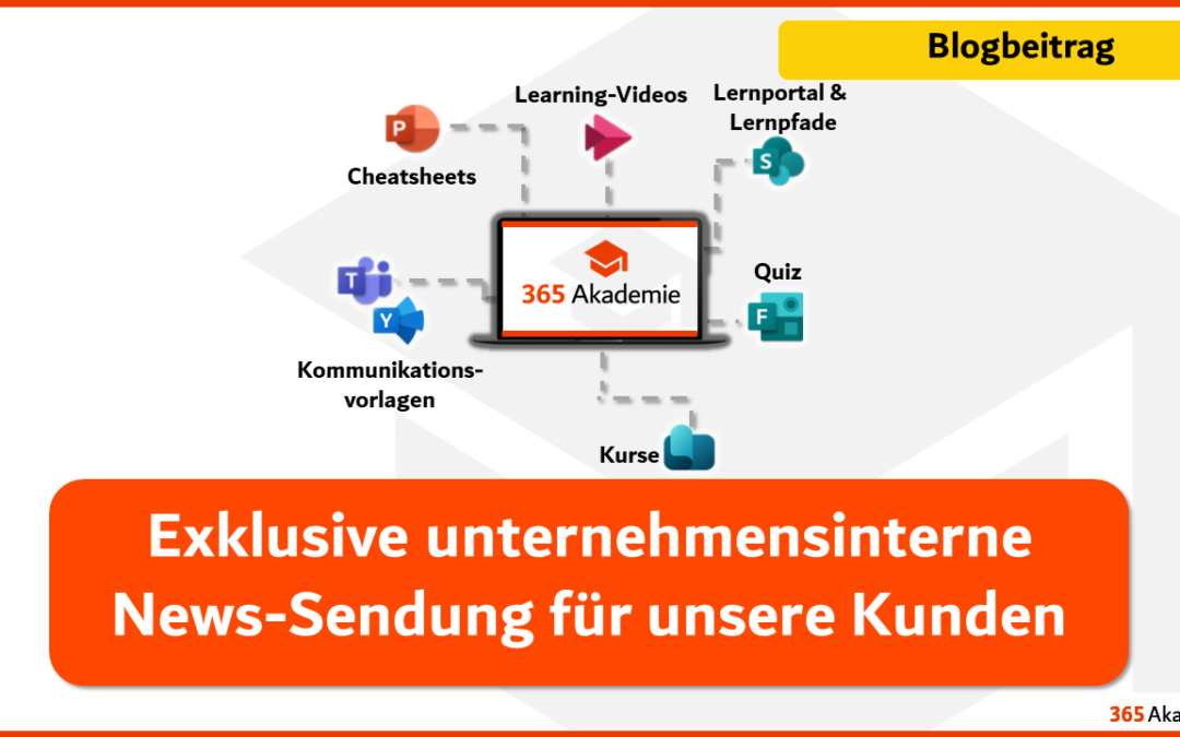 Exklusive unternehmensinterne News-Sendung für unsere Kunden