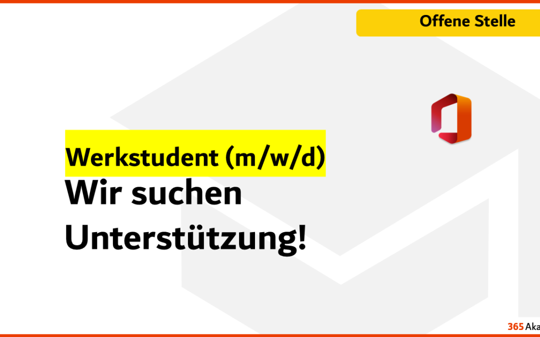 Werkstudent im Bereich Videoauslieferung und Kundenbetreuung für unser Team gesucht