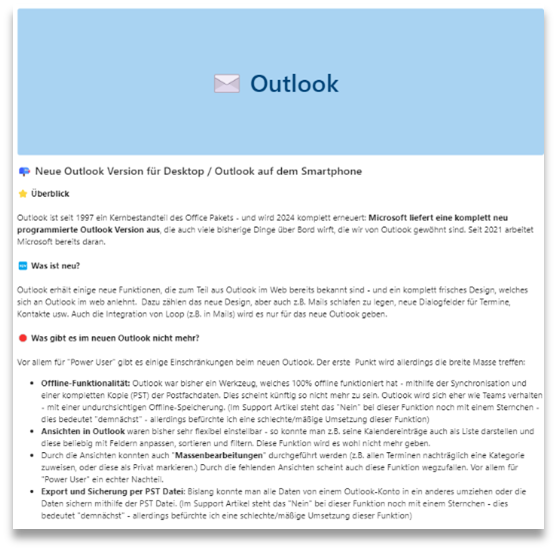Outlook Adoption Nugget