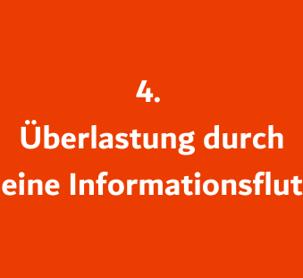 Überlastung durch eine Information