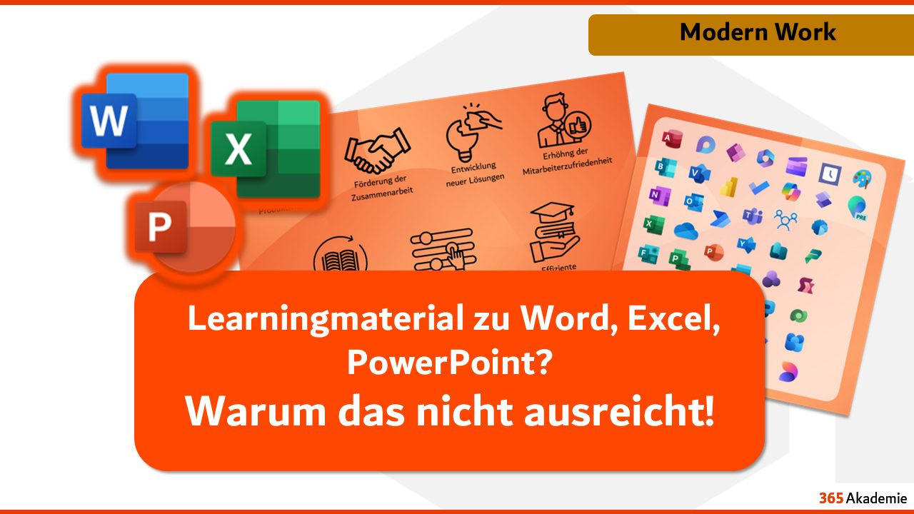 Beitragsbild Word, Excel und PowerPoint