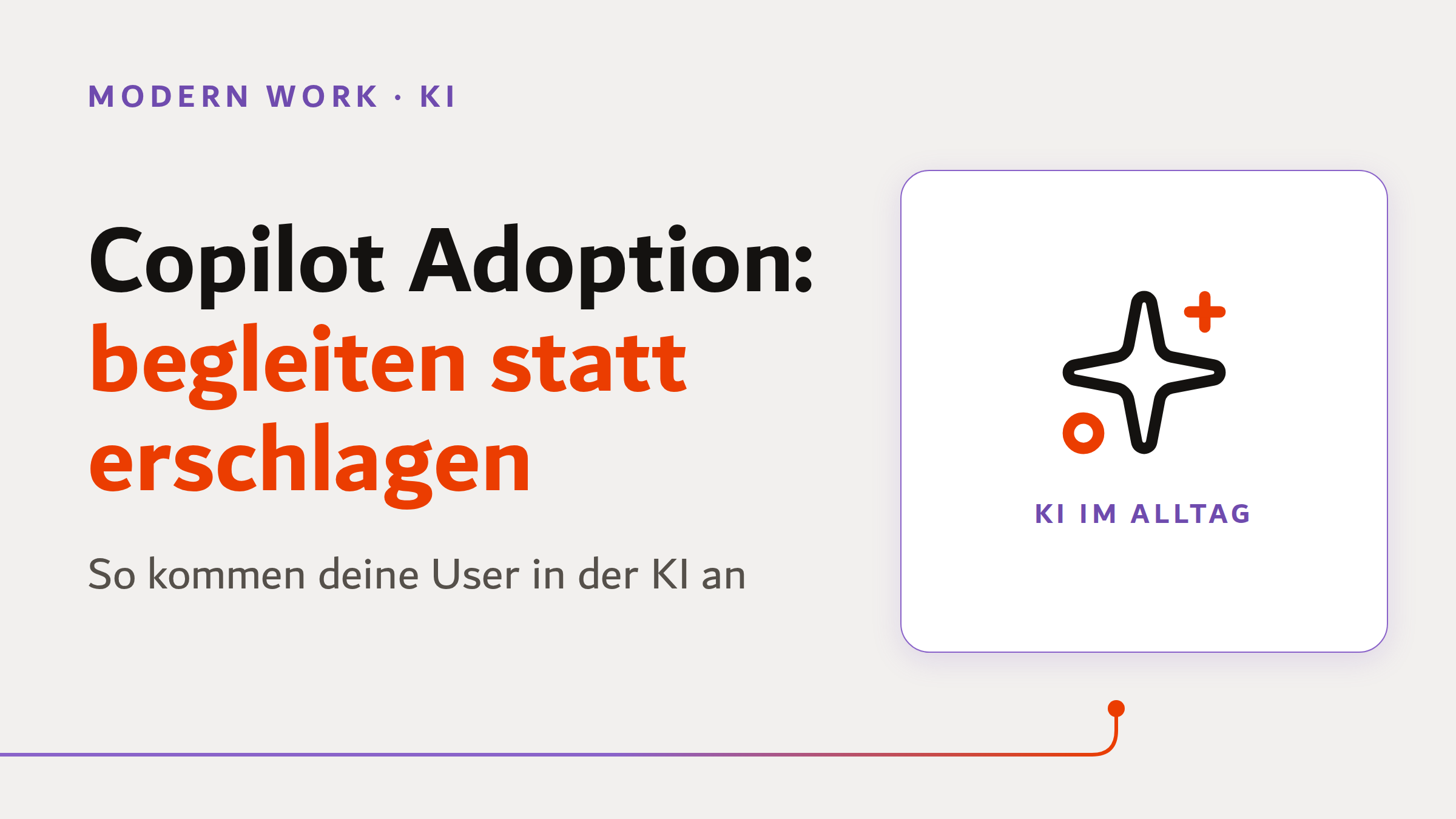 Beitragsbild: Digital Adoption in Microsoft 365, wenn Information nicht zu Verhalten wird